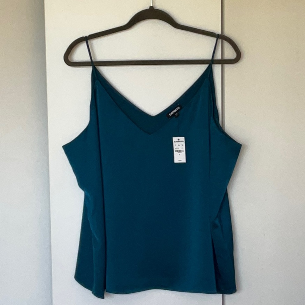 Express Teal Camisole Top